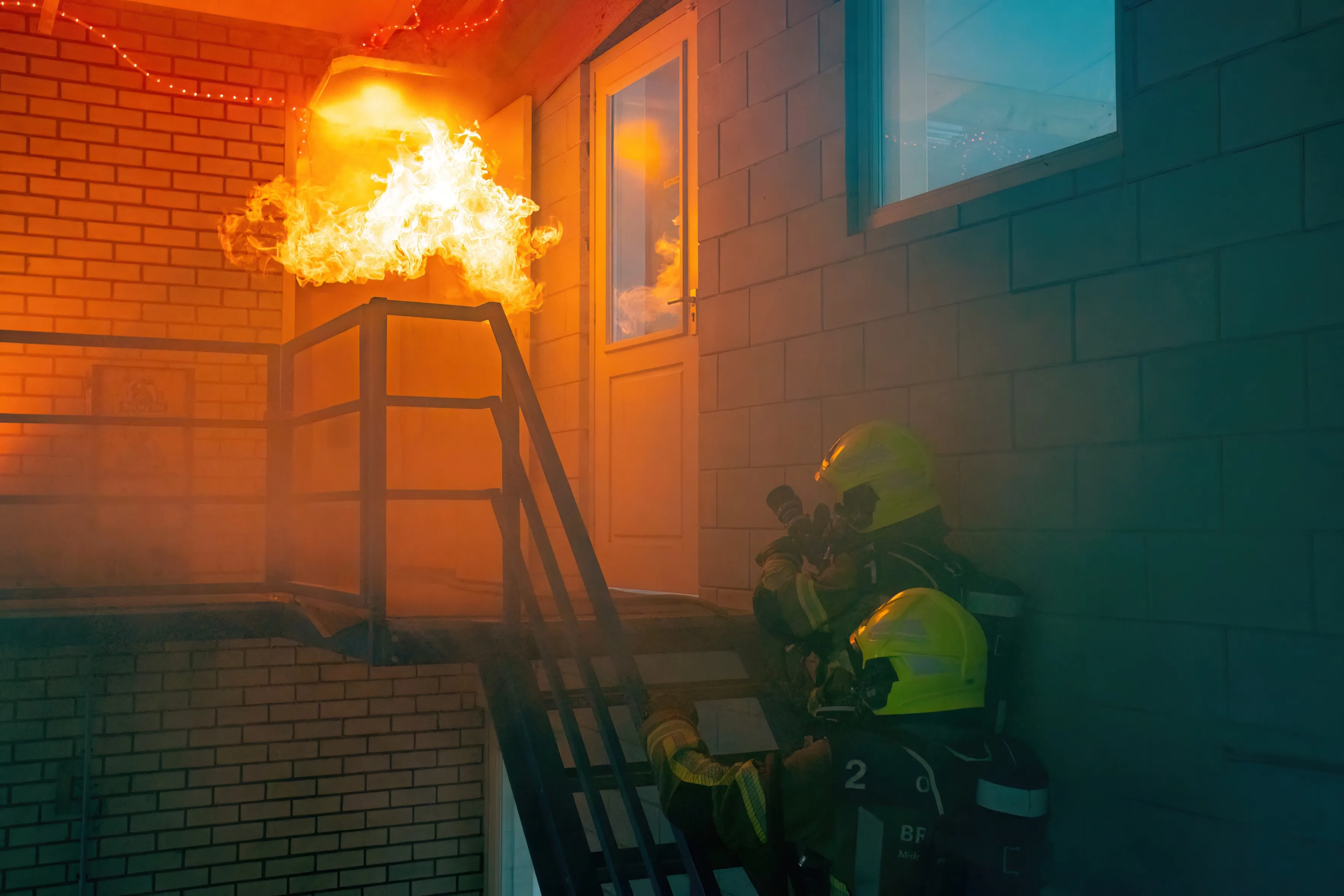 brand brandweer wedstrijd