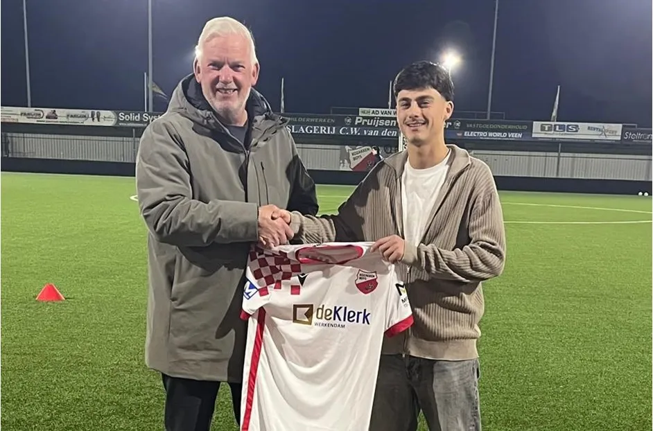 Nik Semcesen tekent eerste contract bij Kozakken Boys