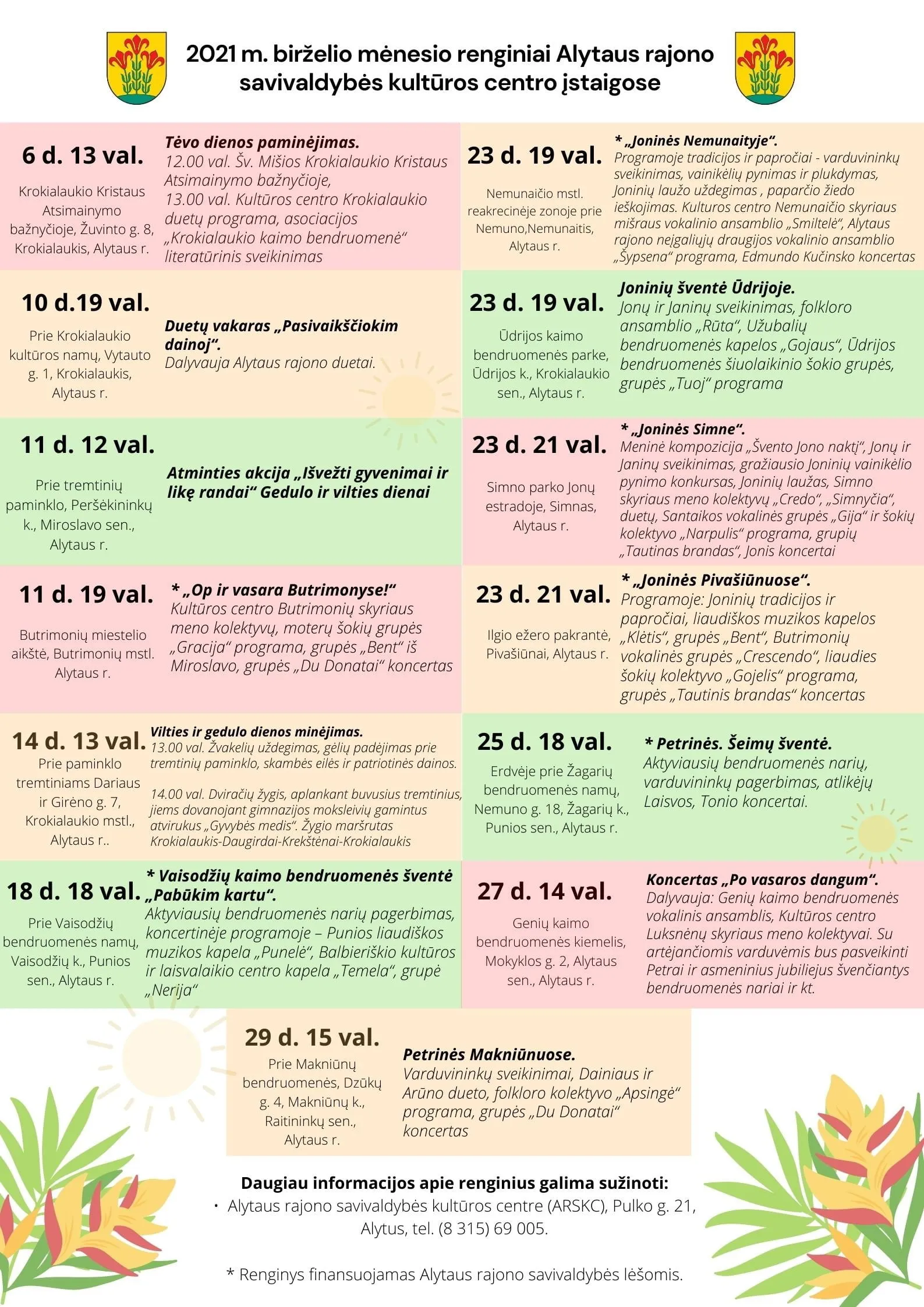 2021 m birzelio menesio renginiai alytaus rajono savivaldybes kulturos centro istaigose 1