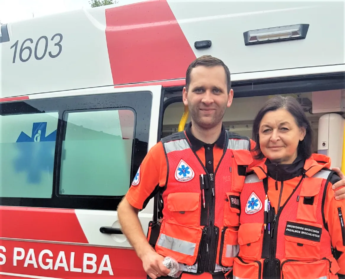 gytis kliucinskas ir kolege jolanta serelienes