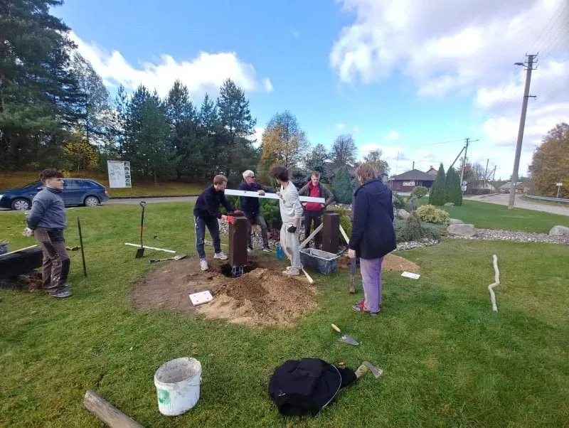 nemunaicio zenklo remonto darbai