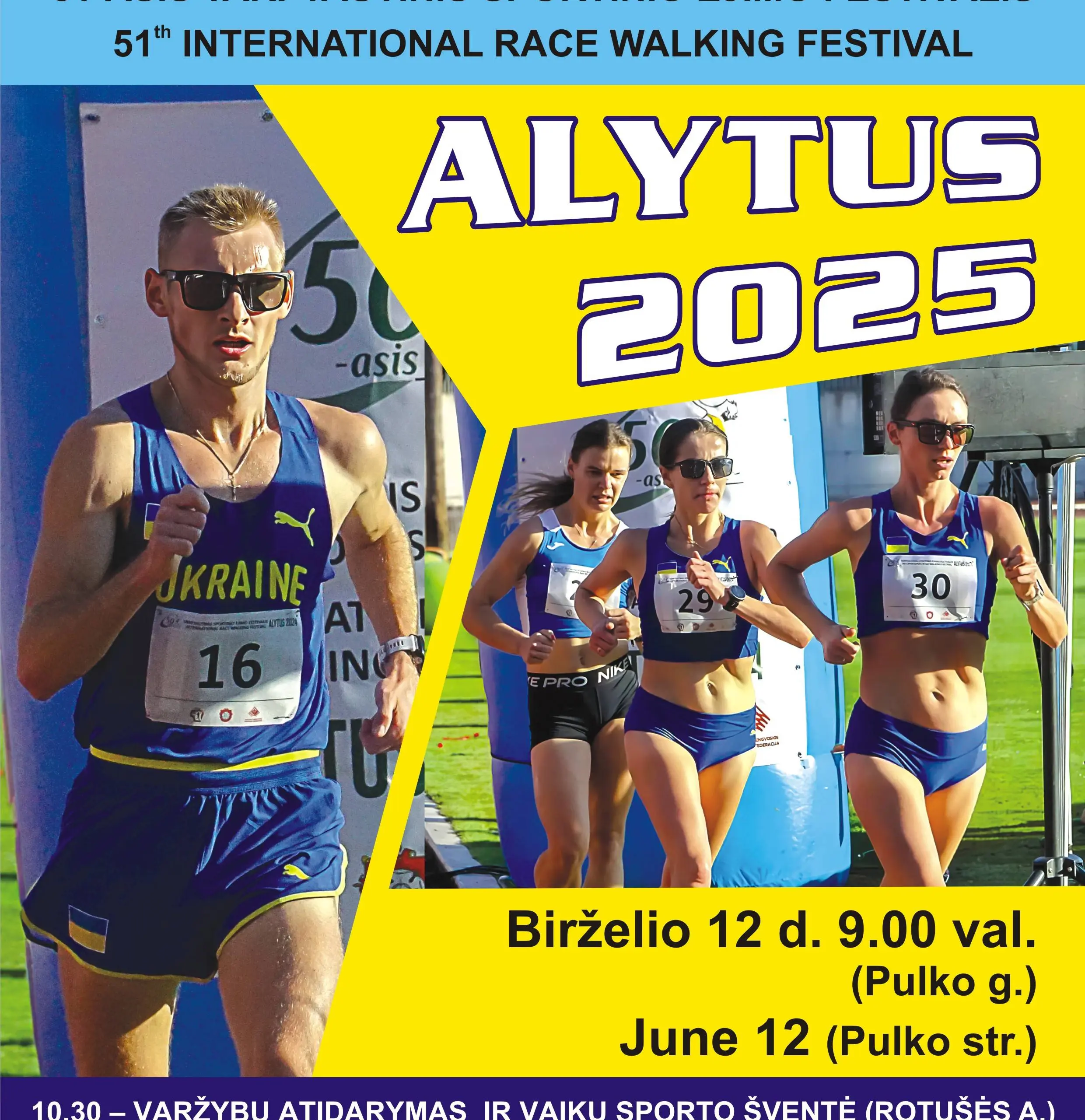 Alytuje vyks 51-asis tarptautinis sportinio ėjimo festivalis „Alytus 2025“