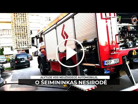 Alytuje vos neužsidegė automobilis, o šeimininkas nesirodė