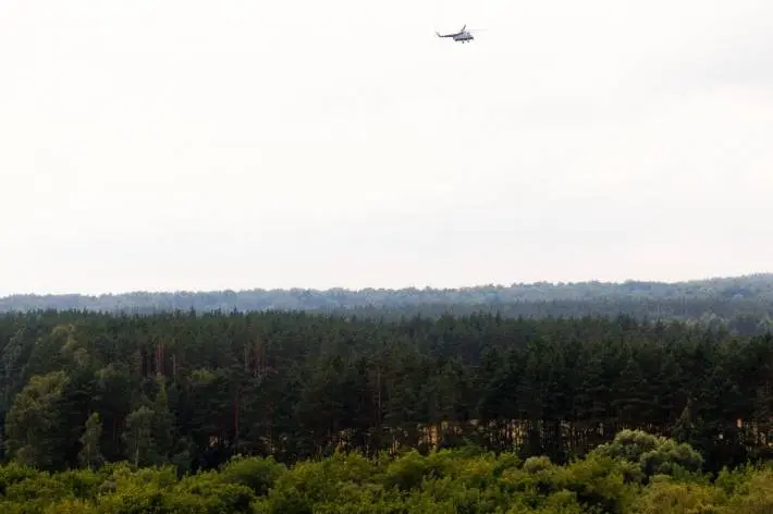 Gaižiūnų poligone rastas savaitės pradžioje į Lietuvą iš Baltarusijos įskridęs dronas