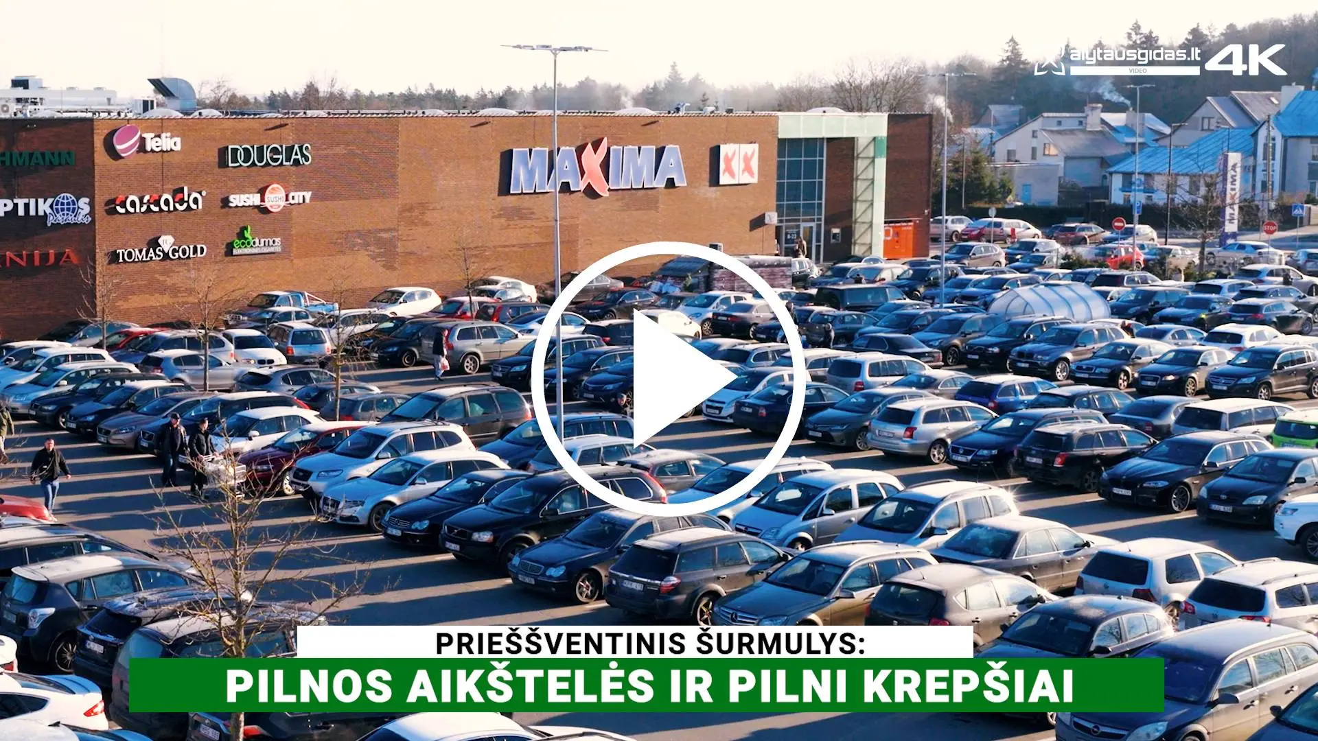 Prieššventinis šurmulys: pilnos aikštelės ir pilni krepšiai