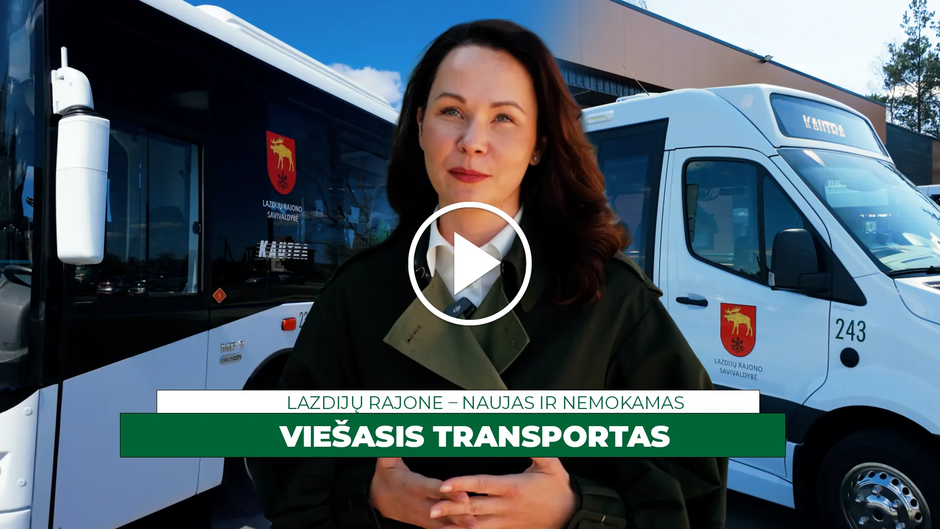 Lazdijų rajone – naujas ir nemokamas viešasis transportas
