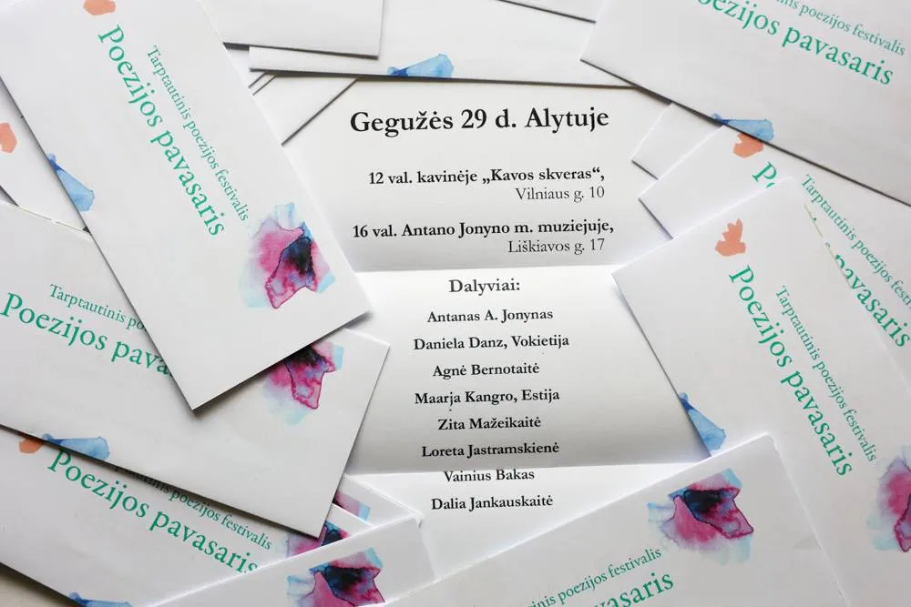 Poezijos pavasaris gegužės 29 d.