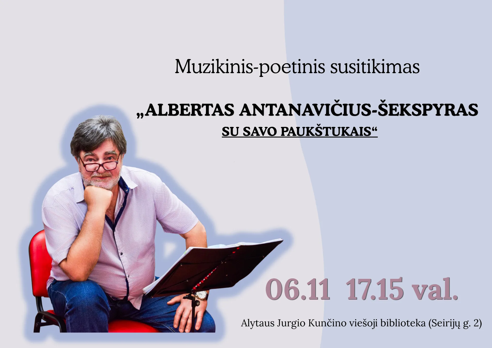Albertas Antanavičius. A4 plakatas (2)