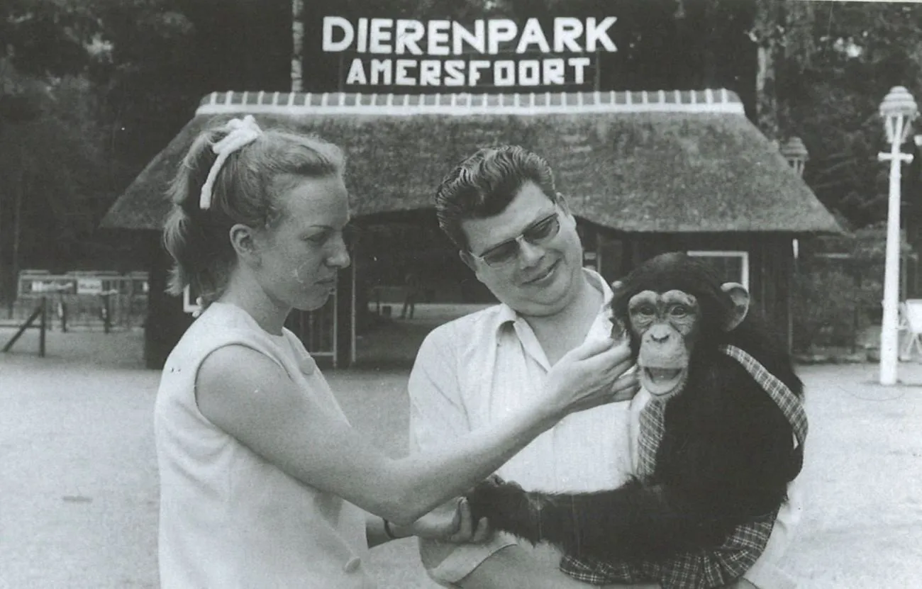 oud directeuren astrid vis en haar man henk vis archieffoto