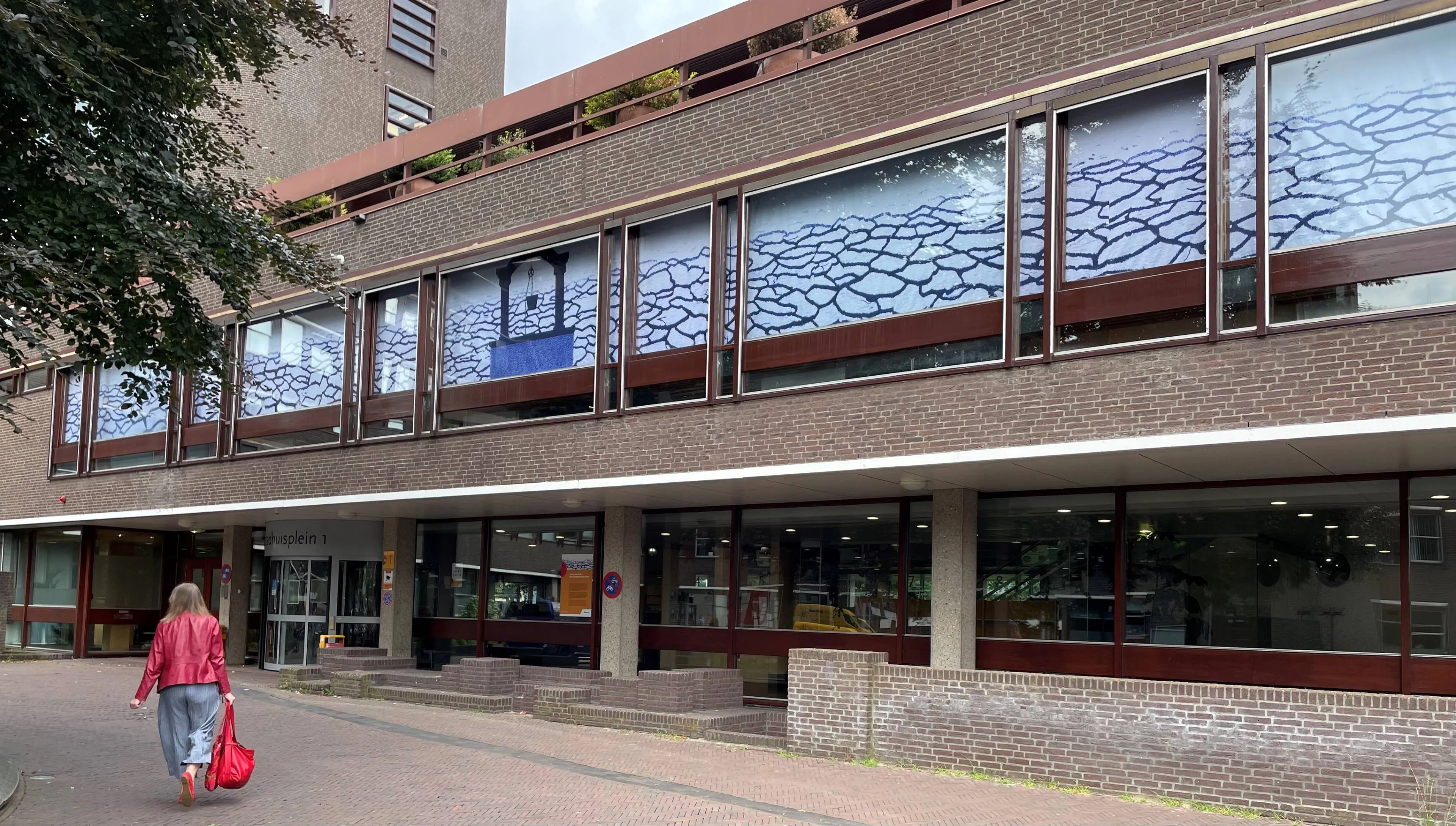Raamkunstwerk Hannie van Dalen