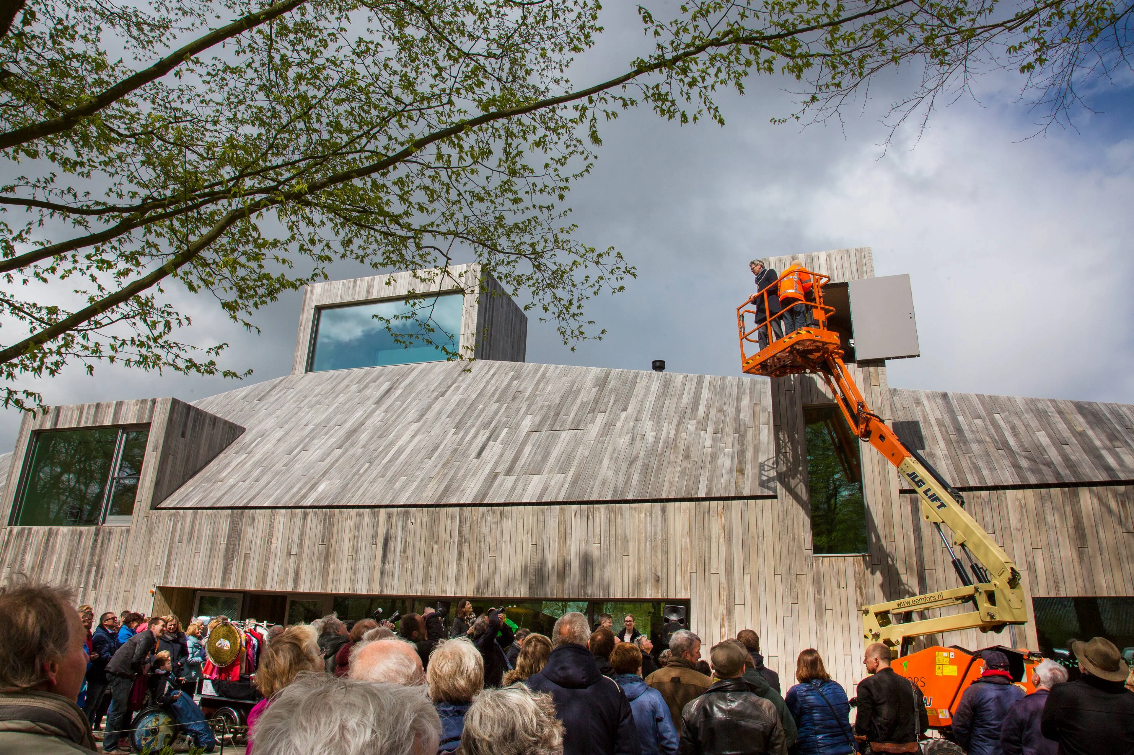 Opening Groene Huis door burgemeester Bolsius 10 jaar HGH