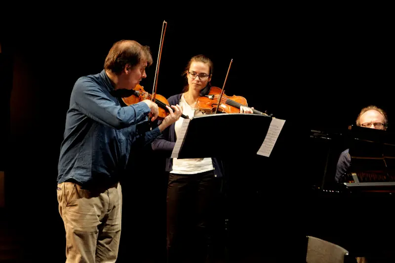 Masterclass Viool met Philippe Graffin en anderen in Theater Gigant