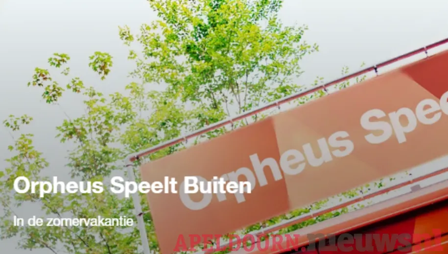 Orpheus Speelt Buiten in de zomervakantie