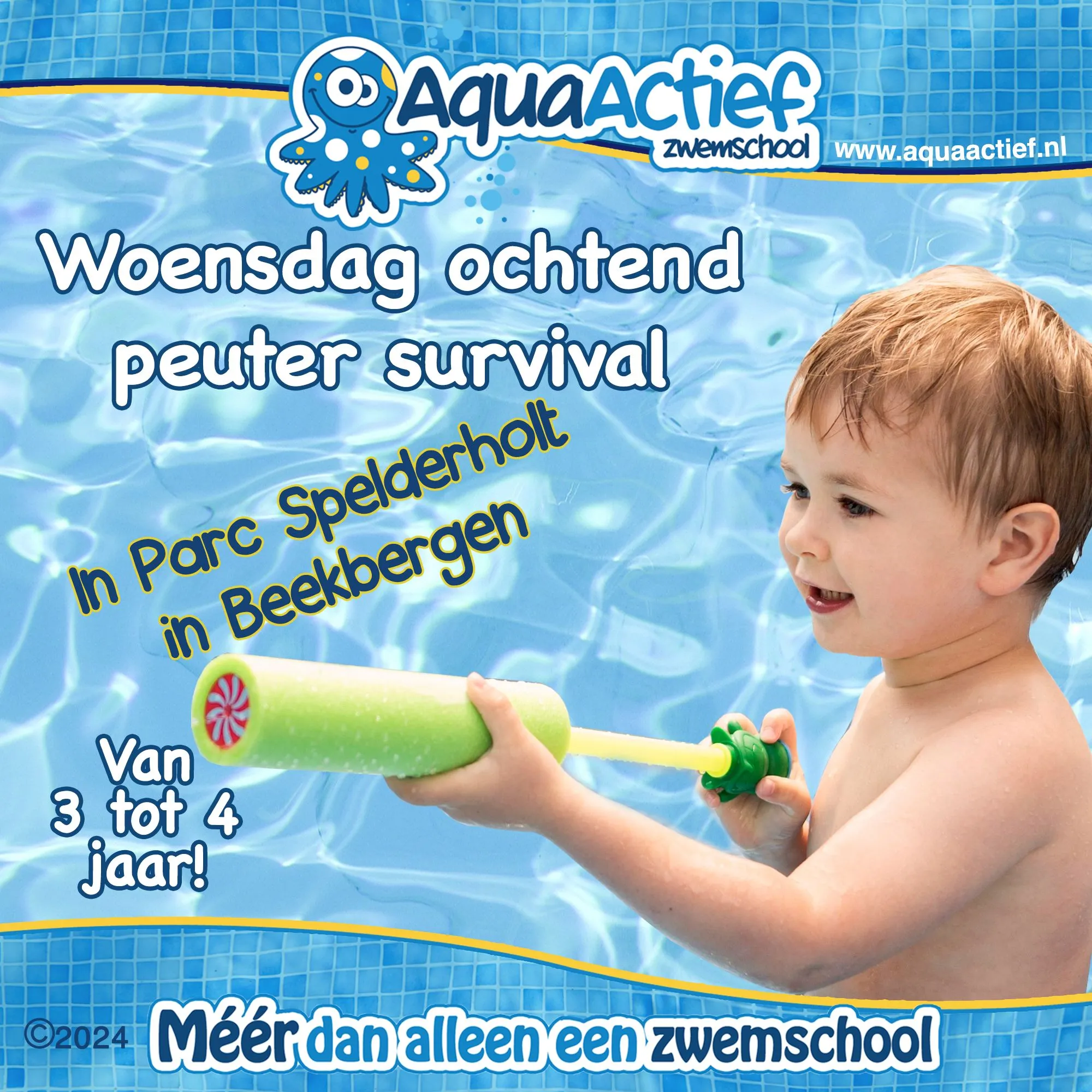 AquaActief heeft weer plek voor baby-peutersurvival