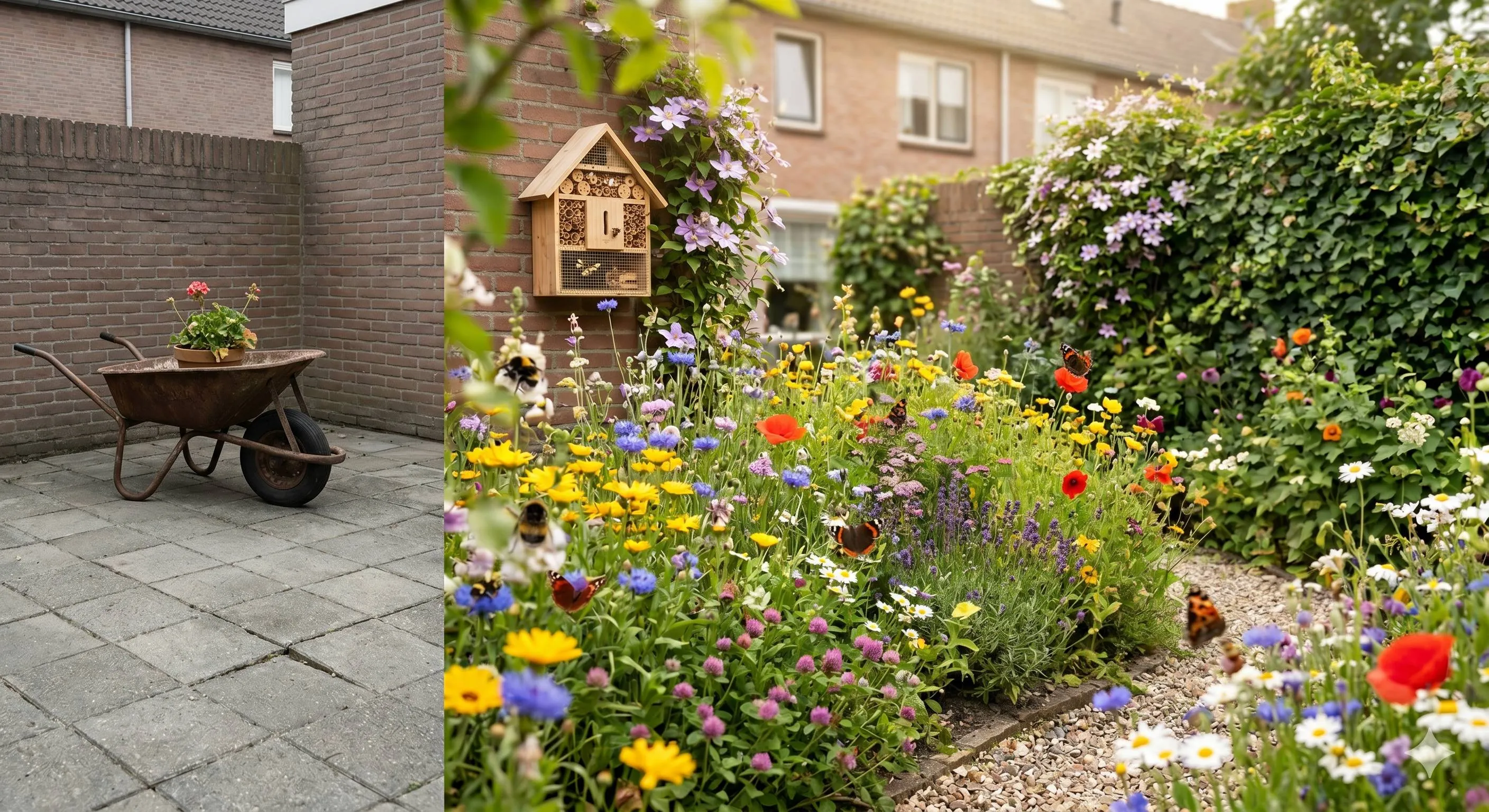 Van kale tuin naar zoemende oase: zo help jij bijen en vlinders