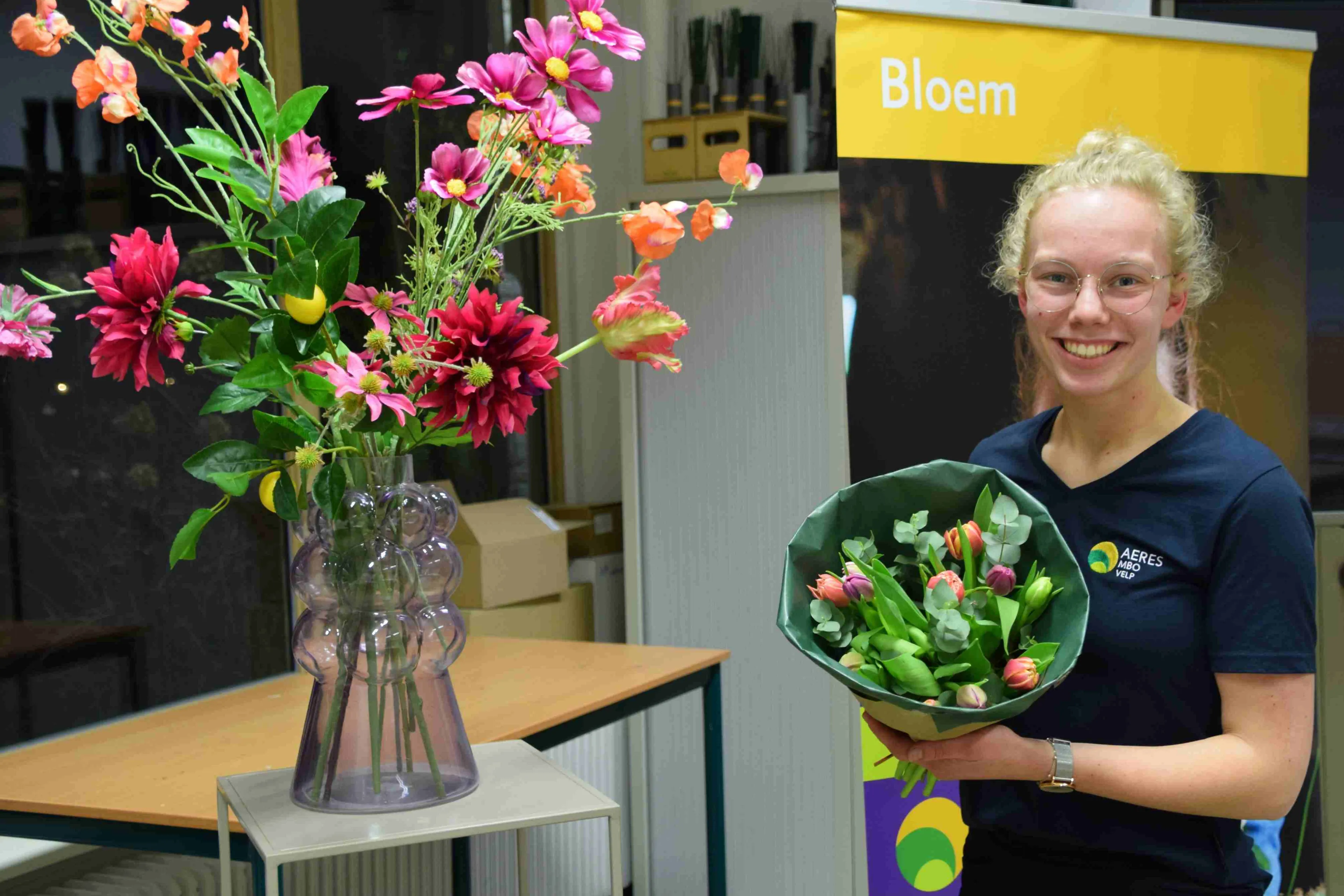 silke krieger bloemstylist in opleiding niveau 4