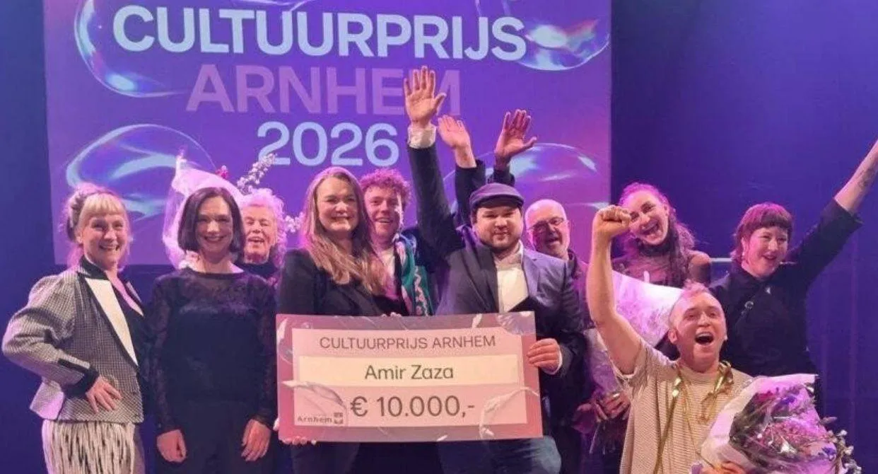 Amir Zaza wint Arnhemse cultuurprijs 2026