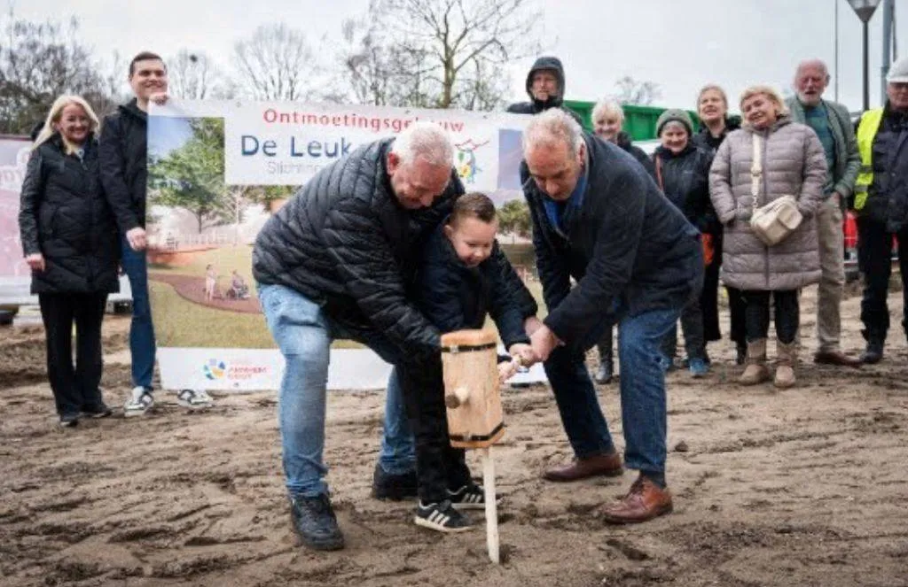 Bouw gestart van nieuw ontmoetingsgebouw voor De Leuke Linde - Gemeente Arnhem