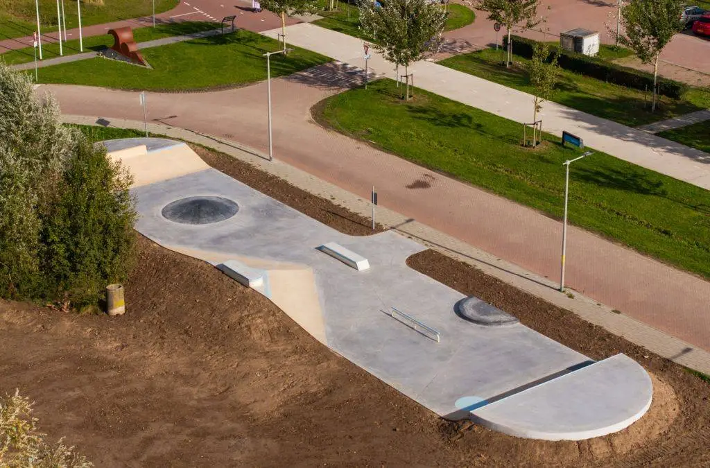 Skatepark Schuytgraaf Arnhem.Flatspot