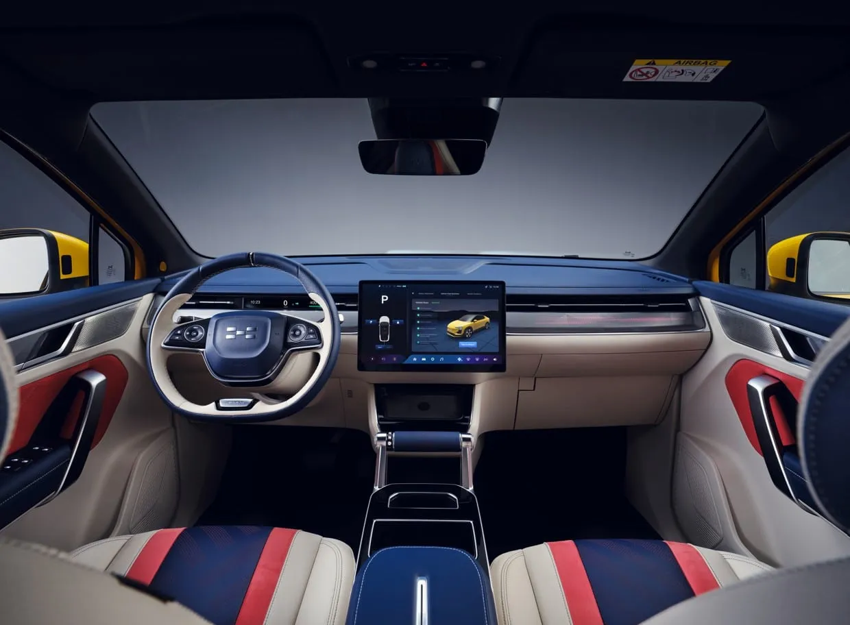 1 aiways u6 suv coupe interni low