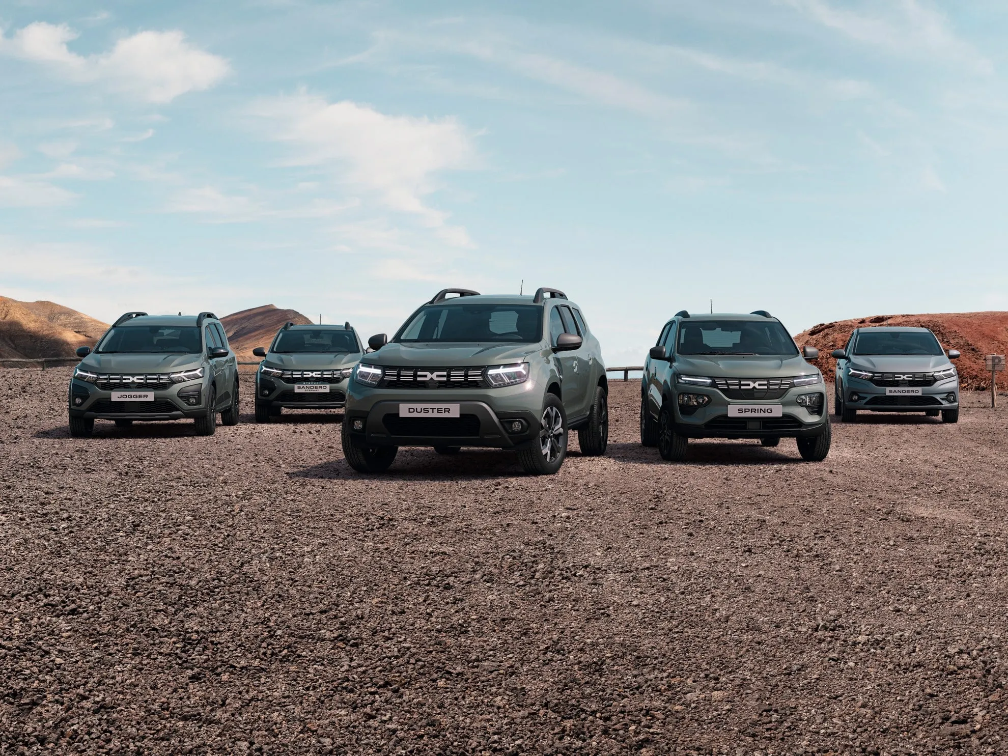 2022 new dacia visual identity range