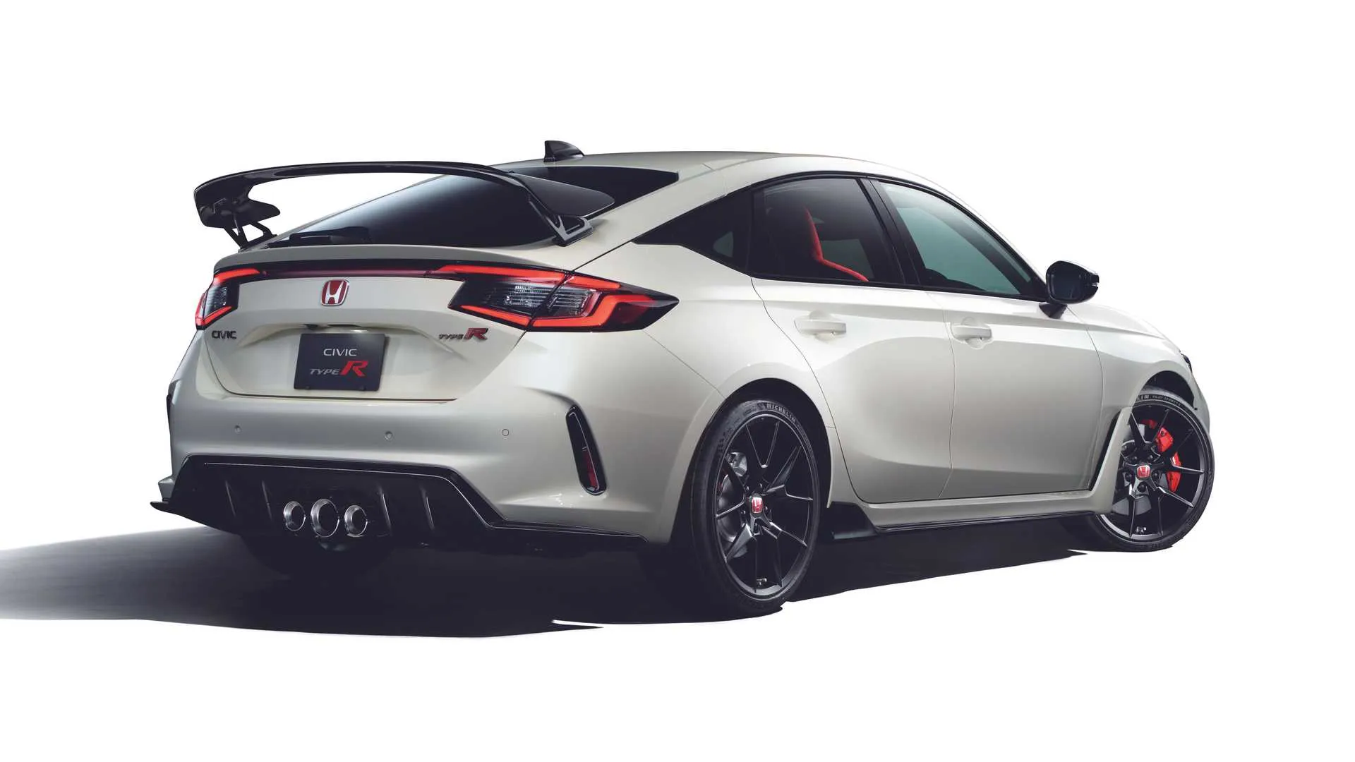 2023 honda civic type r rear view