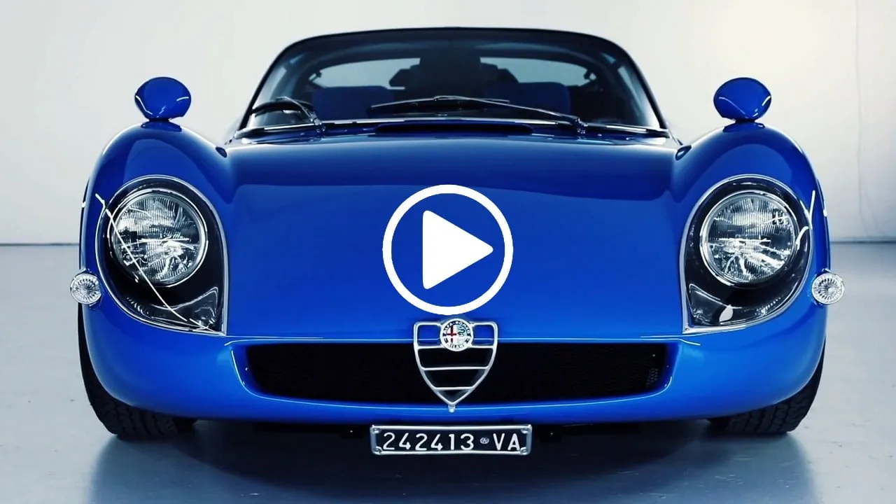 alfa romeo 33 stradale blu reale