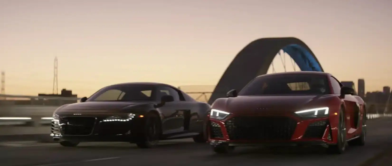 audi r8 ritiro video