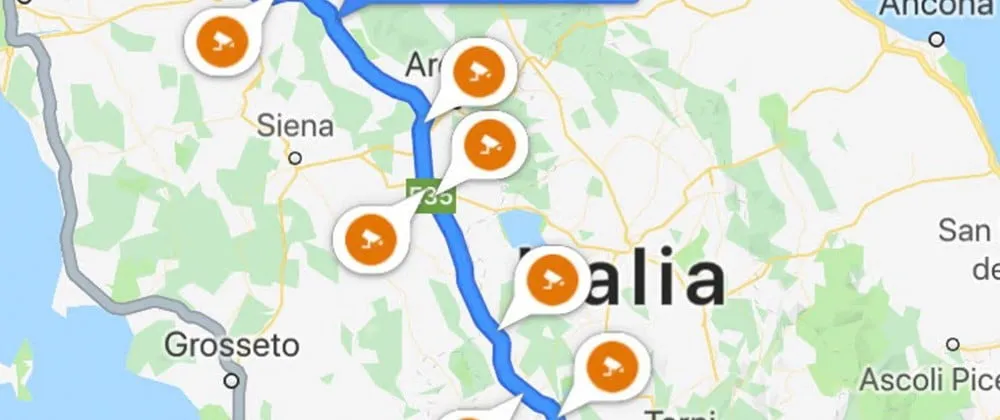 autovelox google maps italia