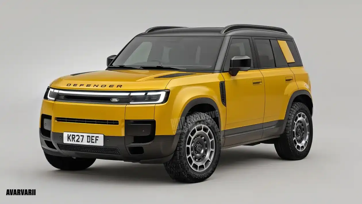 baby land rover defender render