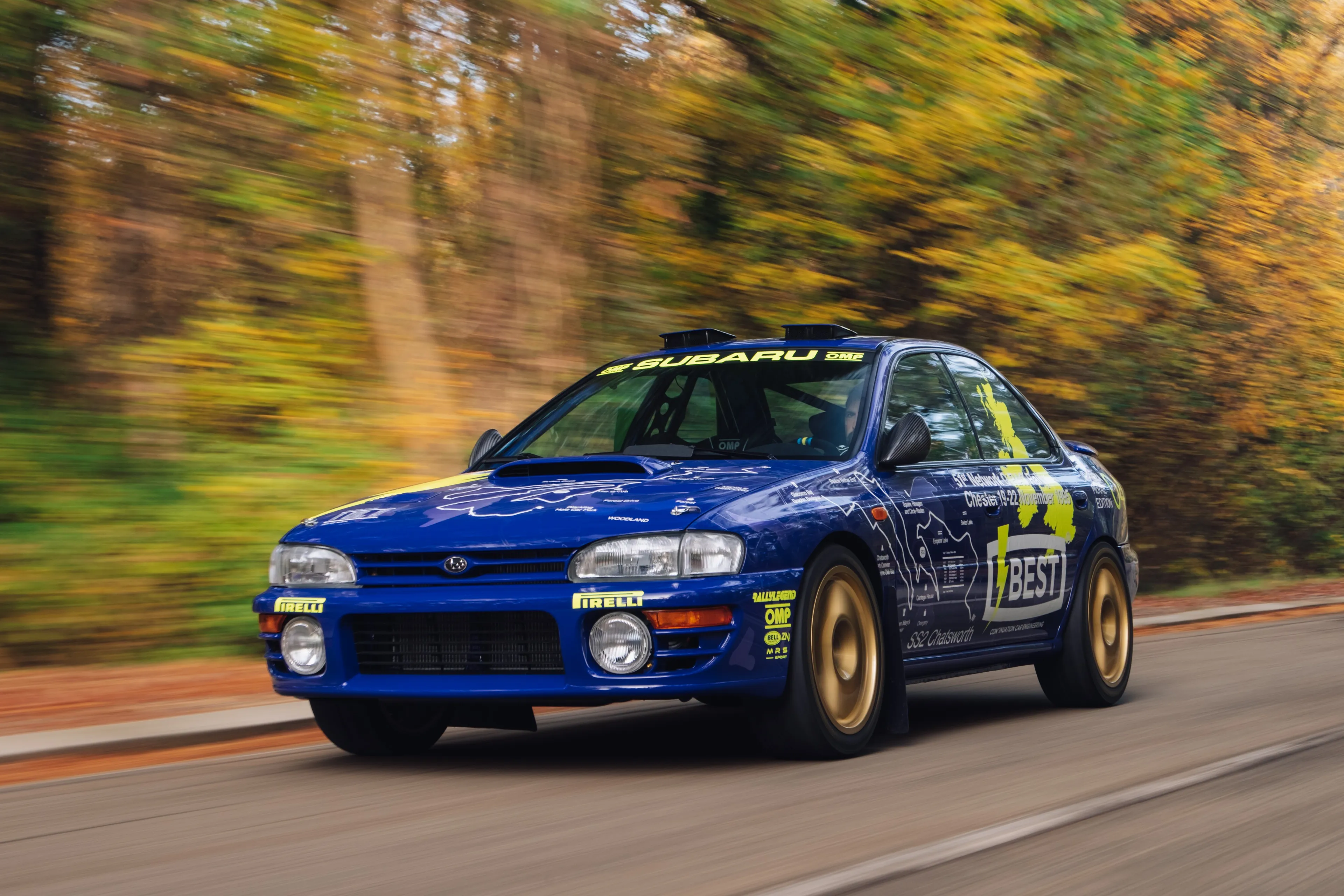 best impreza 555 guida collina torino