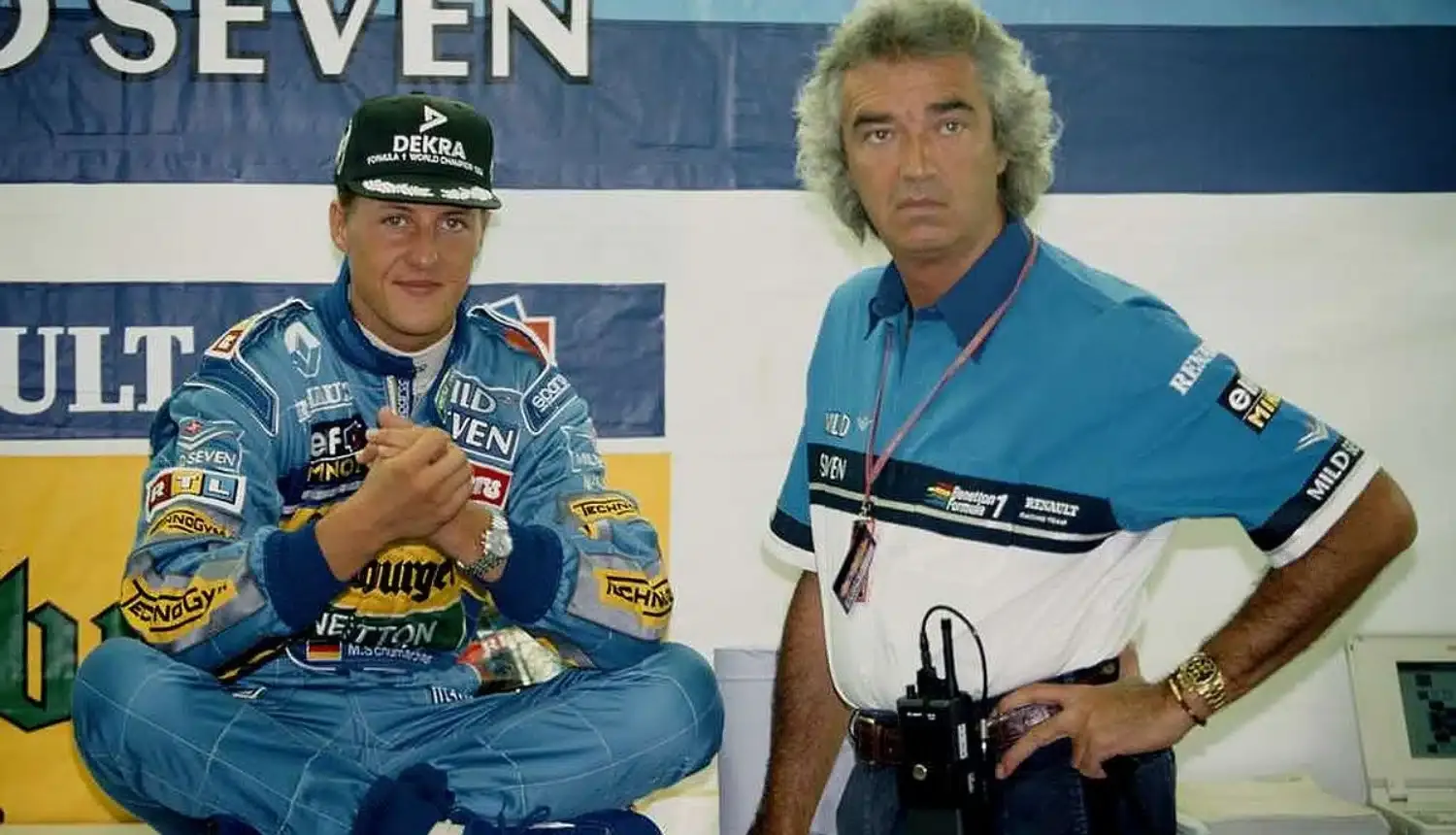 briatore benetton schumi
