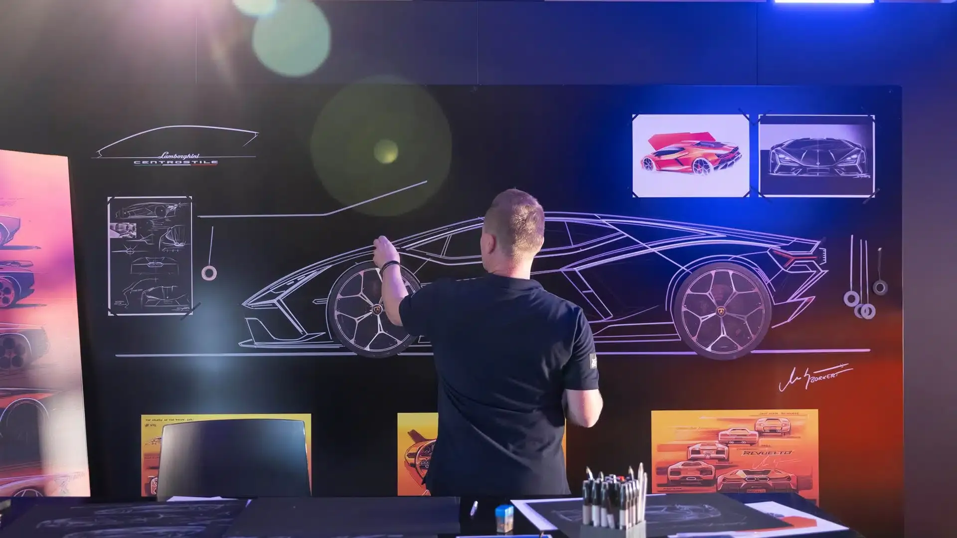 centro stile lamborghini