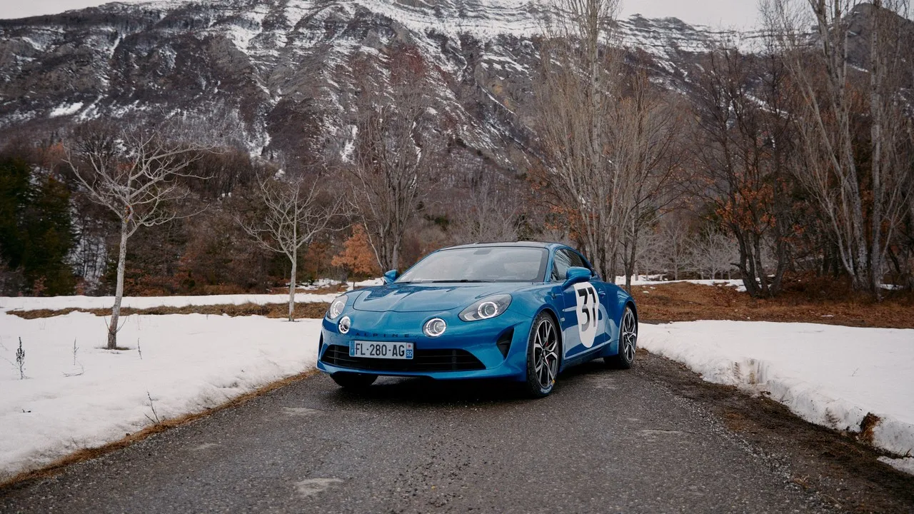 esteban ocon and alpine a110s take on 2021 rallye monte carlo