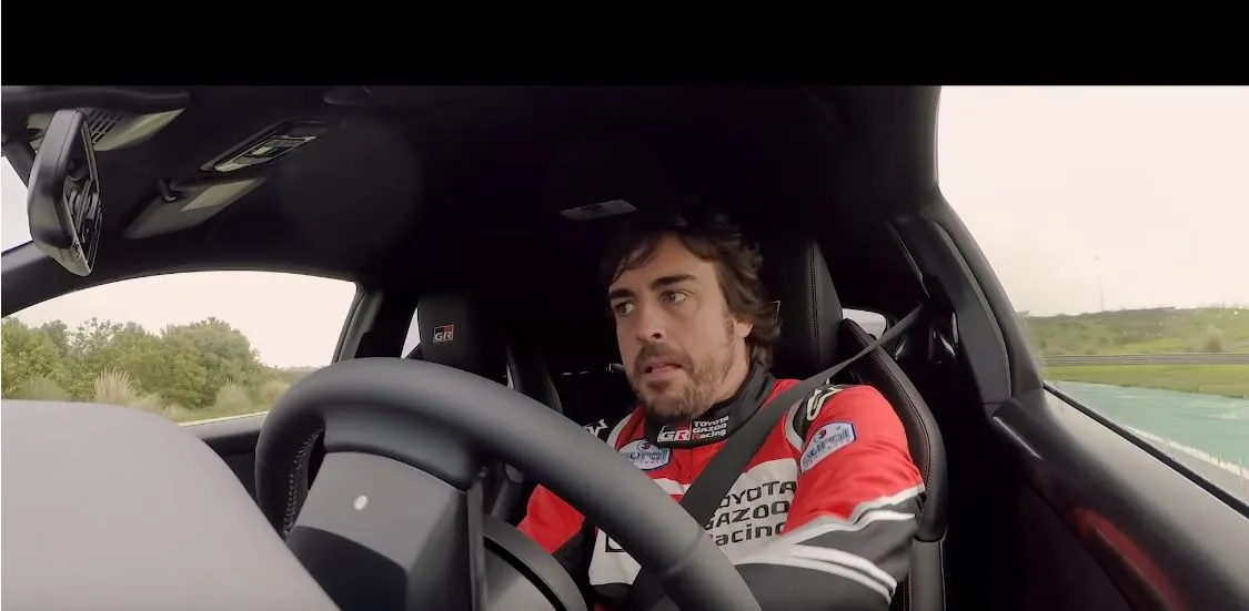 fernando alonso toyota gr yaris