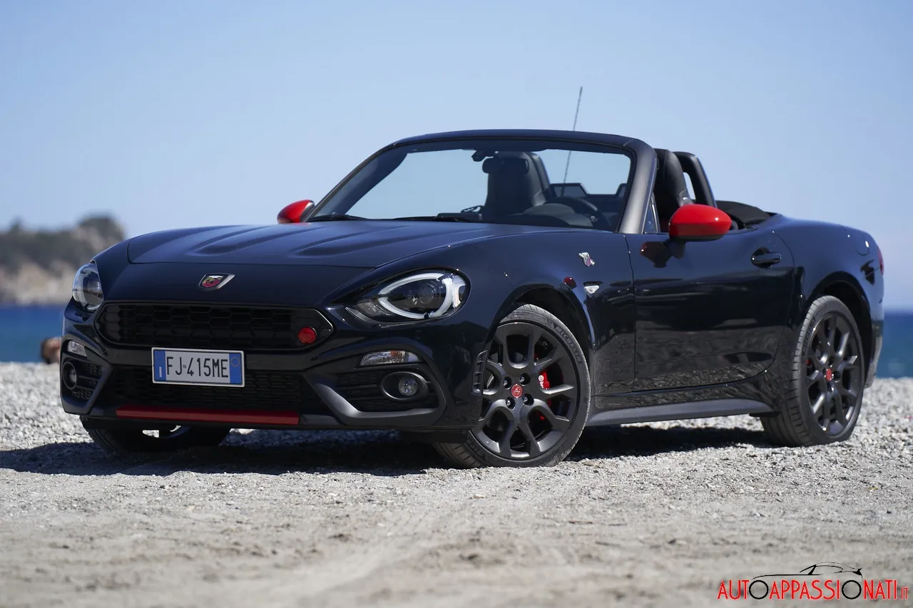fiat 124 spider ale copertina