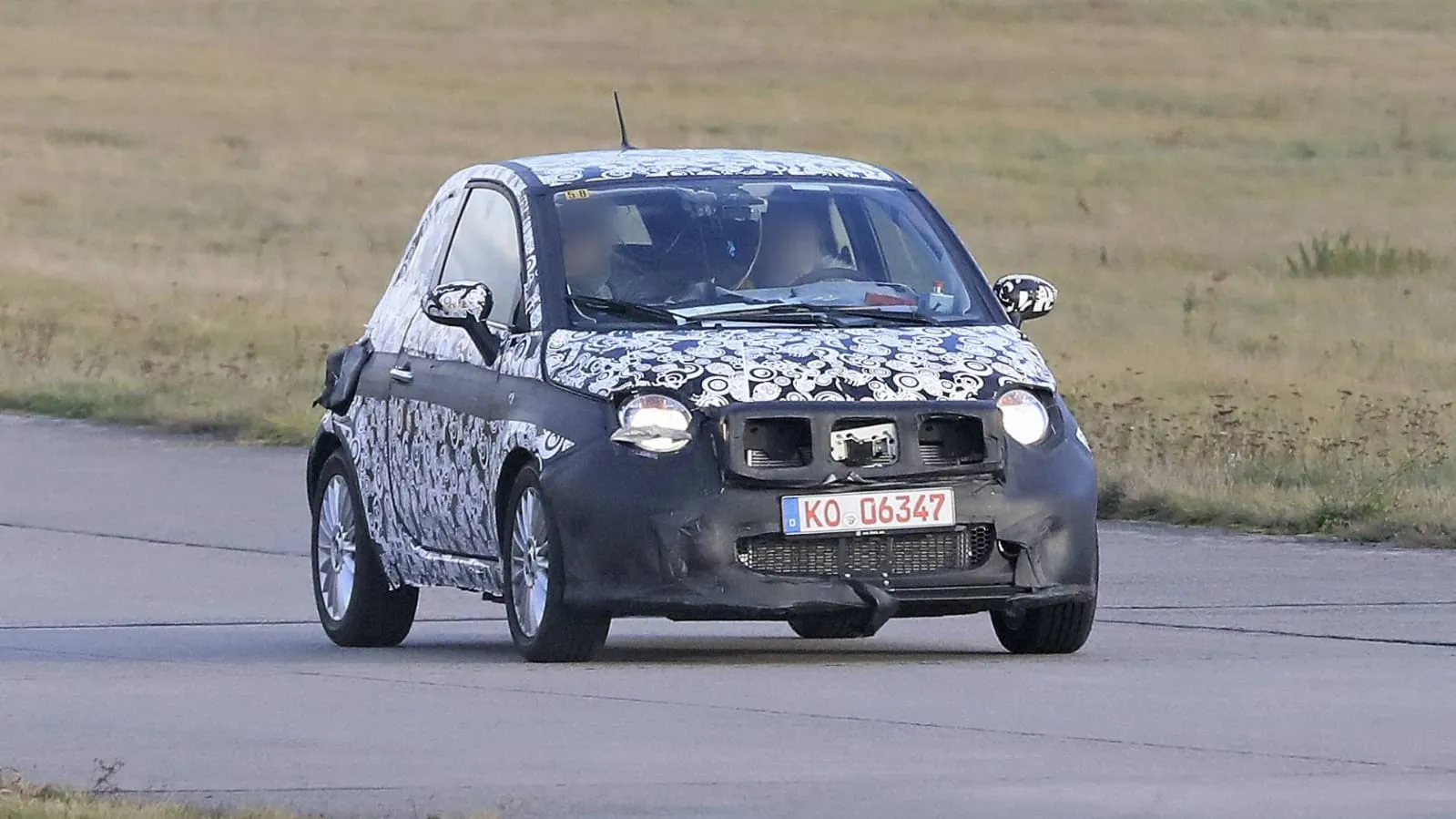 fiat 500 elettrica leaked