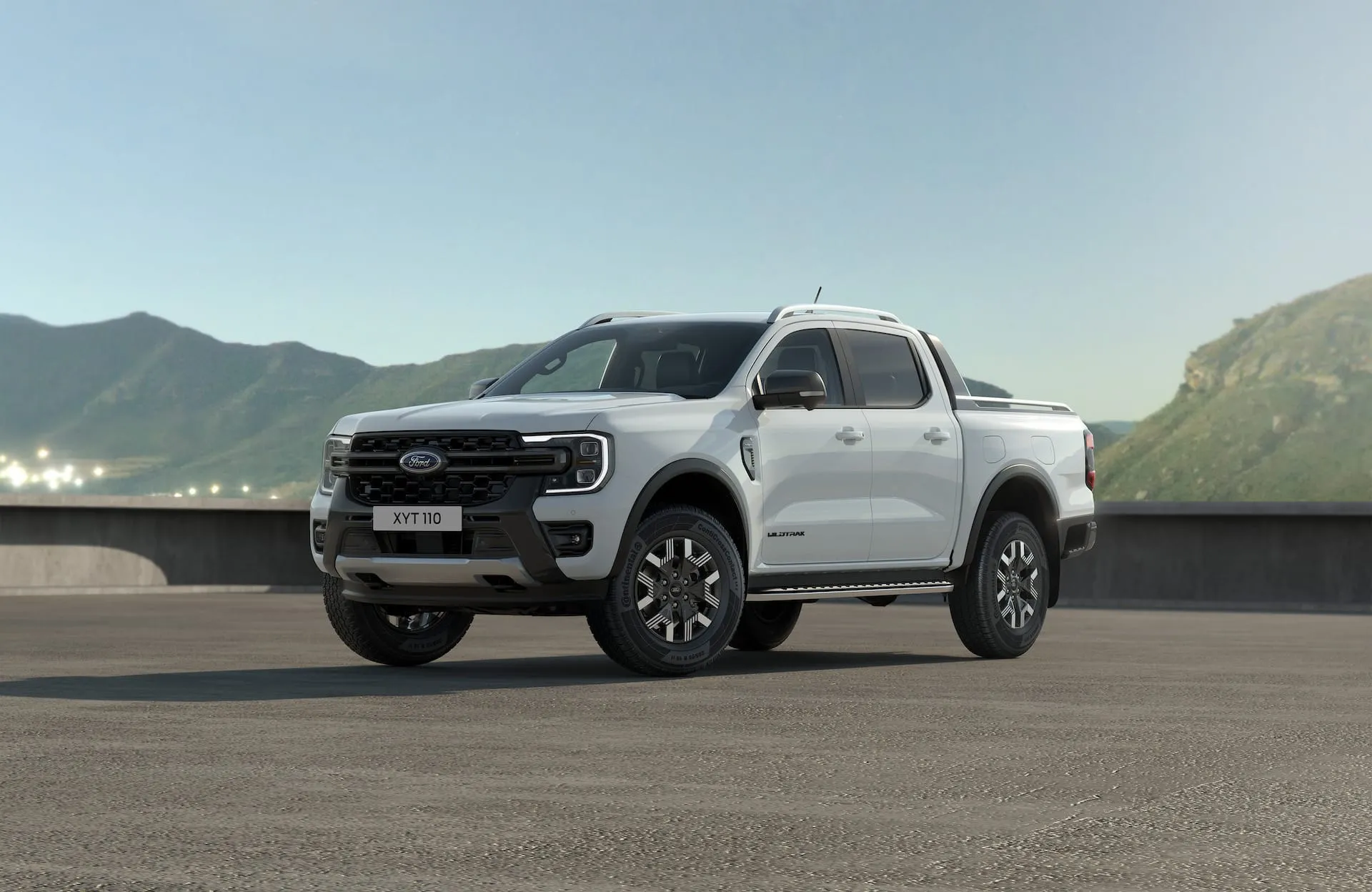 ford ranger plug in hybrid frontale