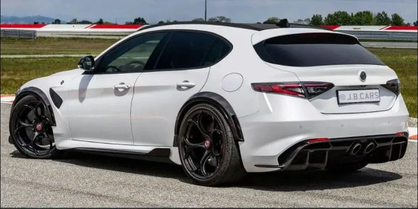 giulia gtam wagon render