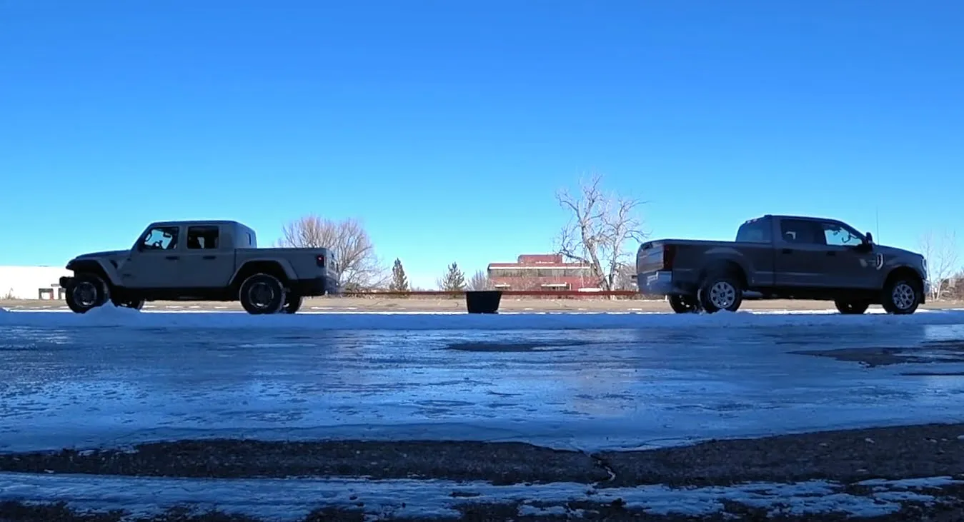 gladiator vs ford f 250