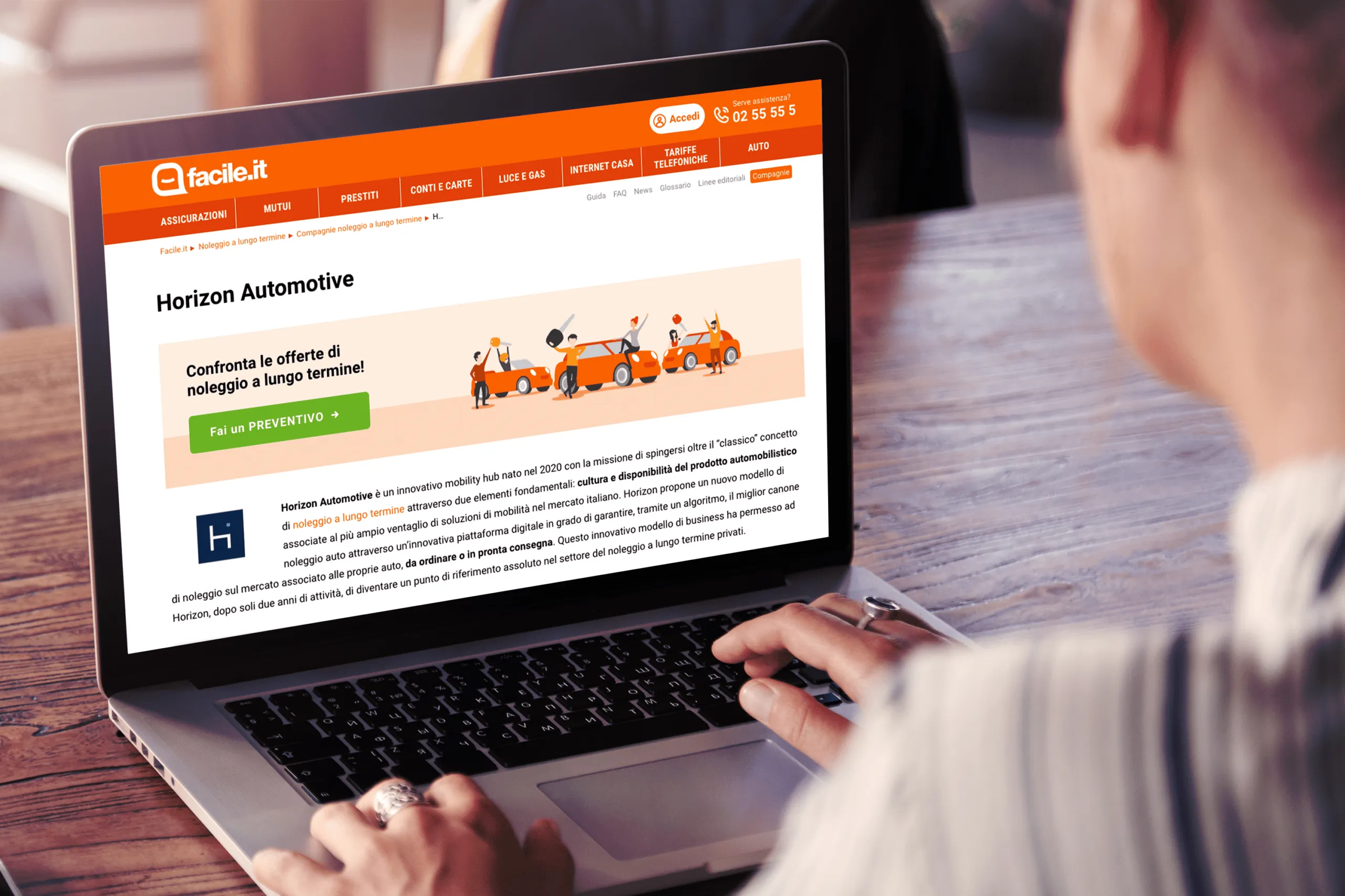 horizon automotive e facileit