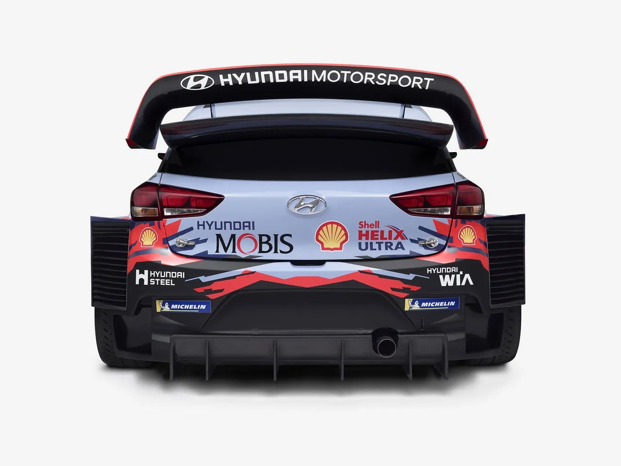 hyundai i20 coupe wrc 2019 back