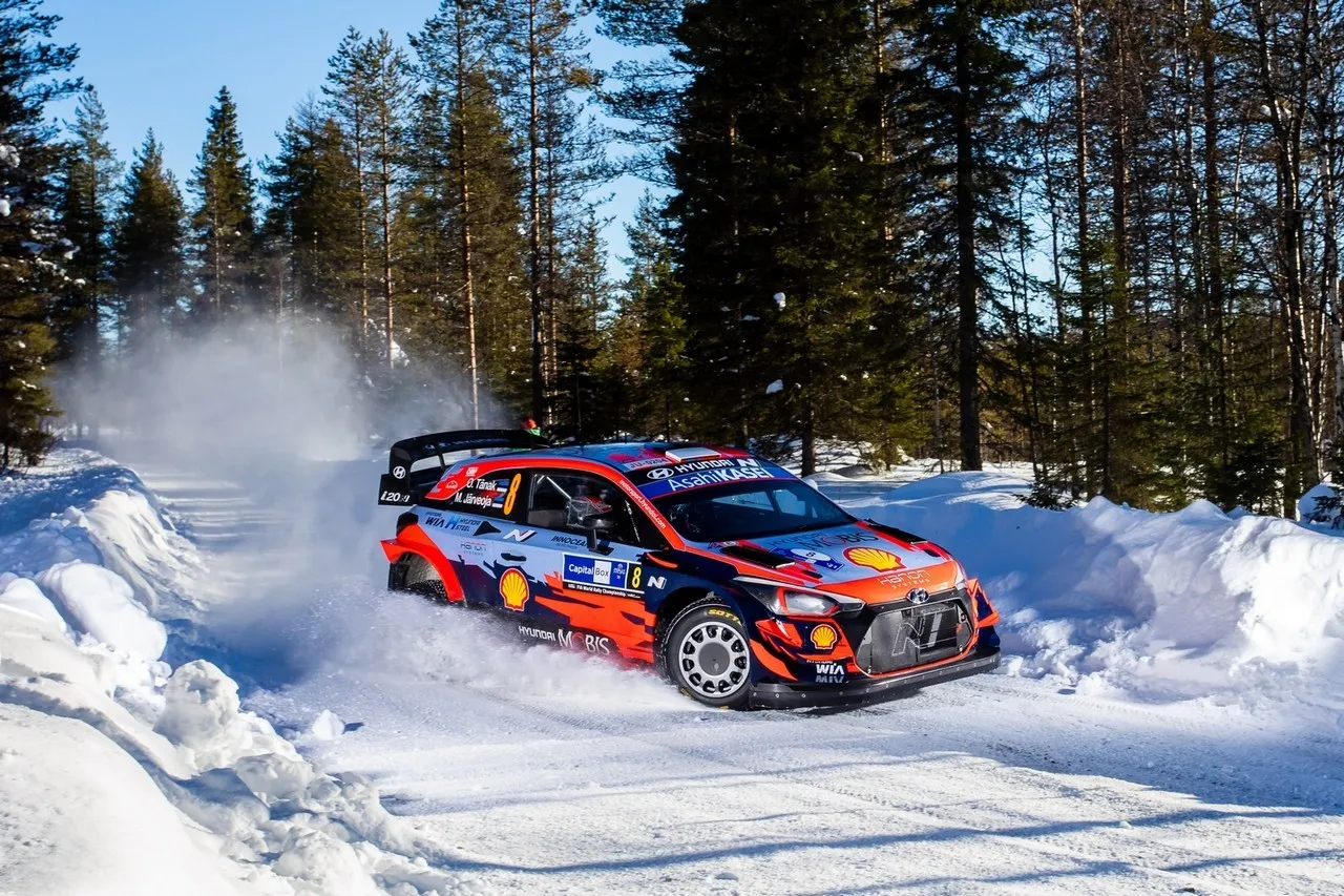 hyundai wrc arctic rally finland risultato 1