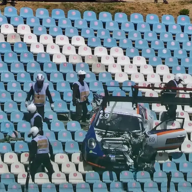 incidente alexandre areia su porsche 911 a portimao 1