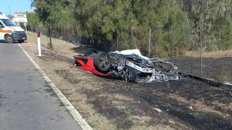 incidente ferrari sardegna