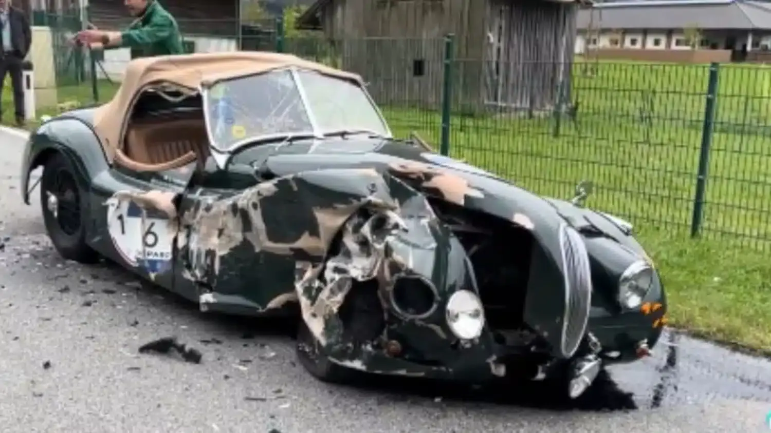 incidente jaguar xk120