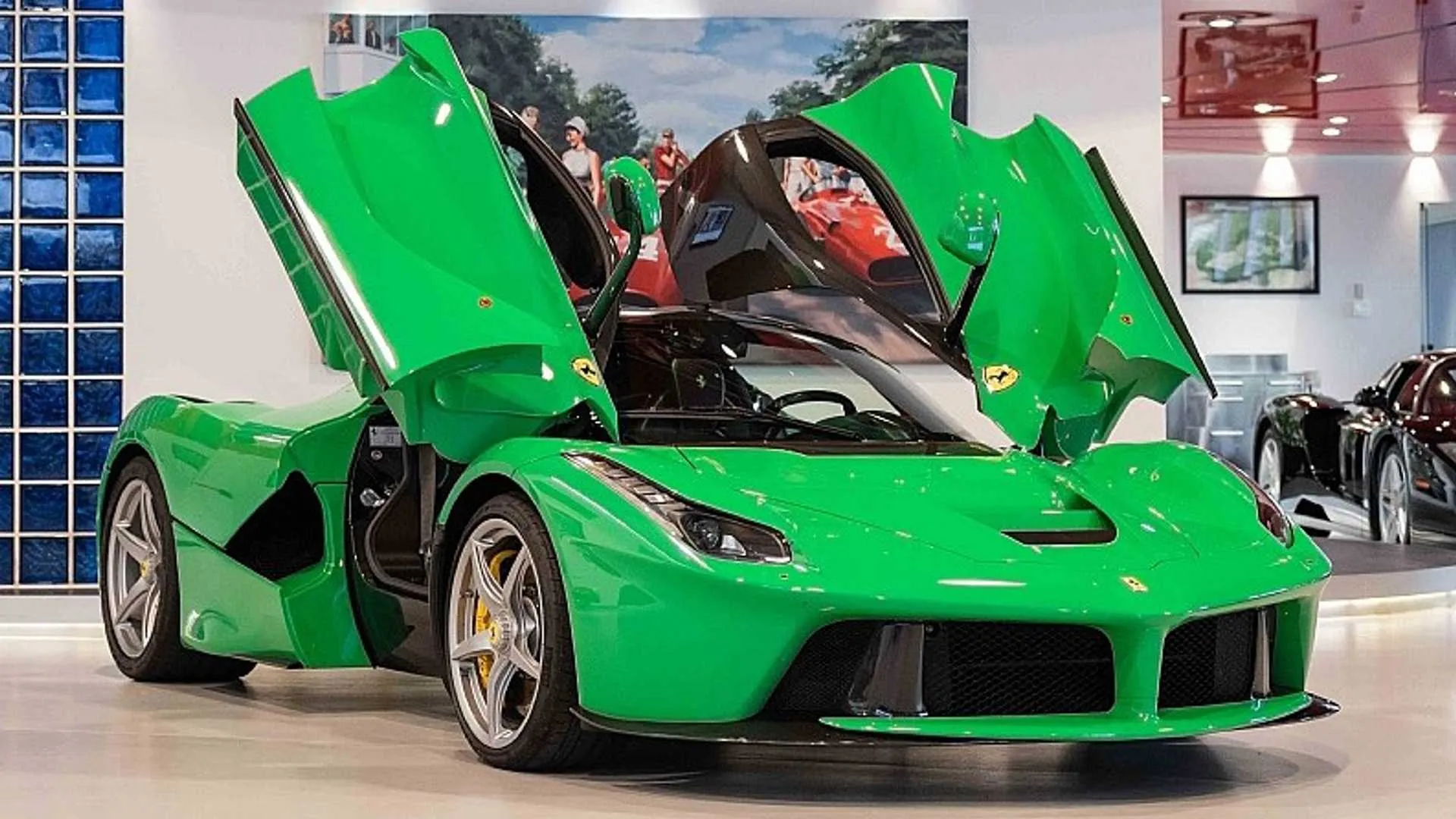jay kay s green laferrari is for sale 1