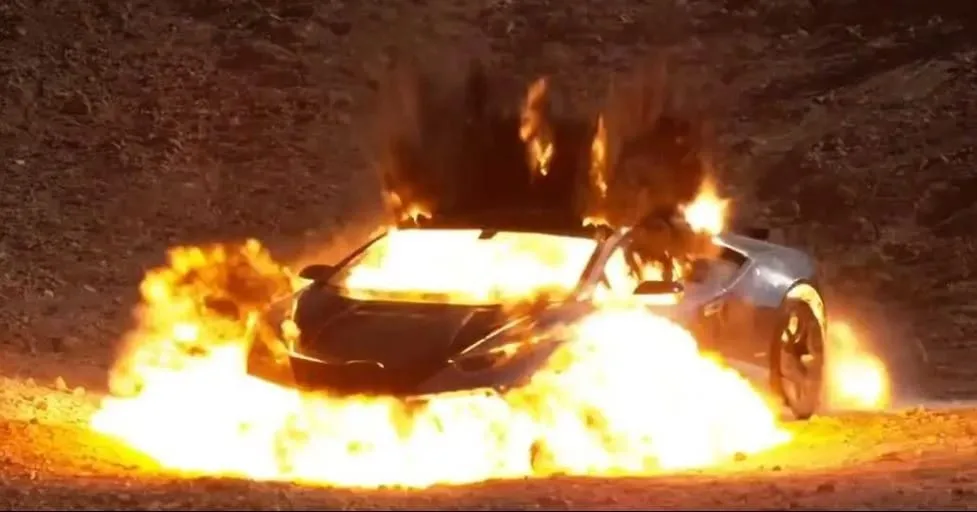 lamborghini huracan fire nft