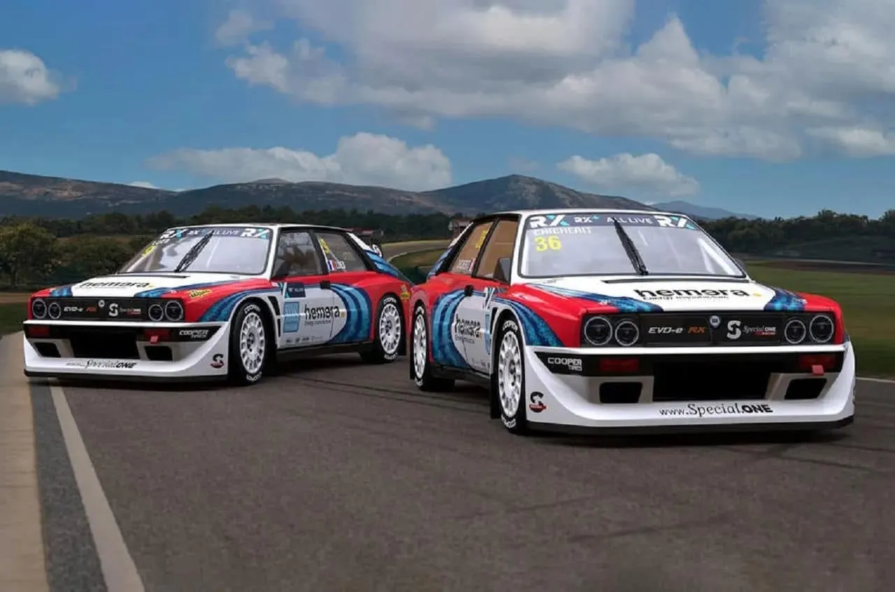 lancia delta integrale evo e rx 1