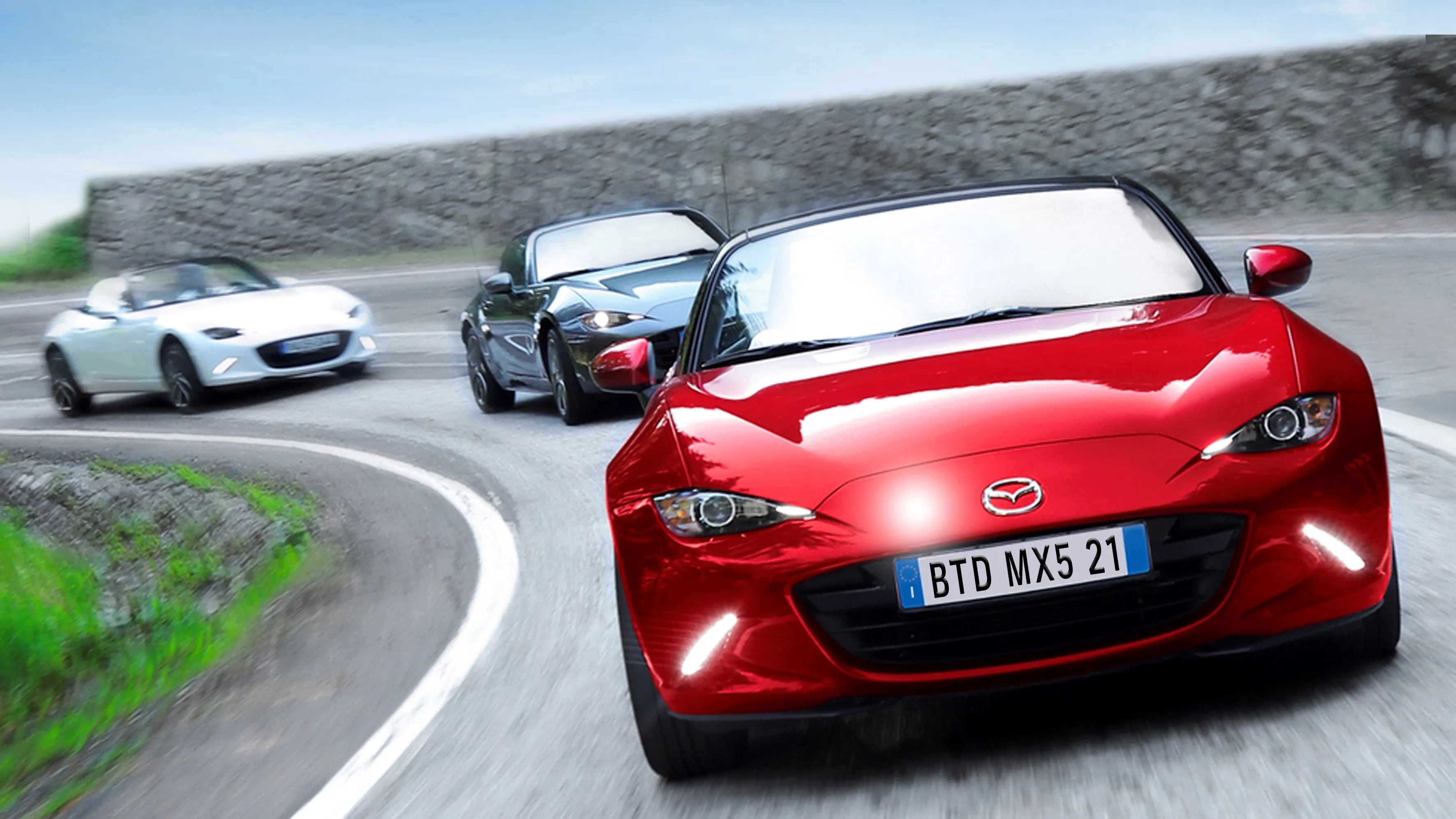 mazda mx 5 back to drive